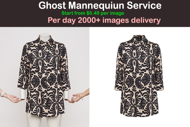 Ghost mannequin Service